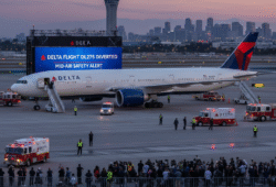 Delta Flight DL275 Diverted LAX After